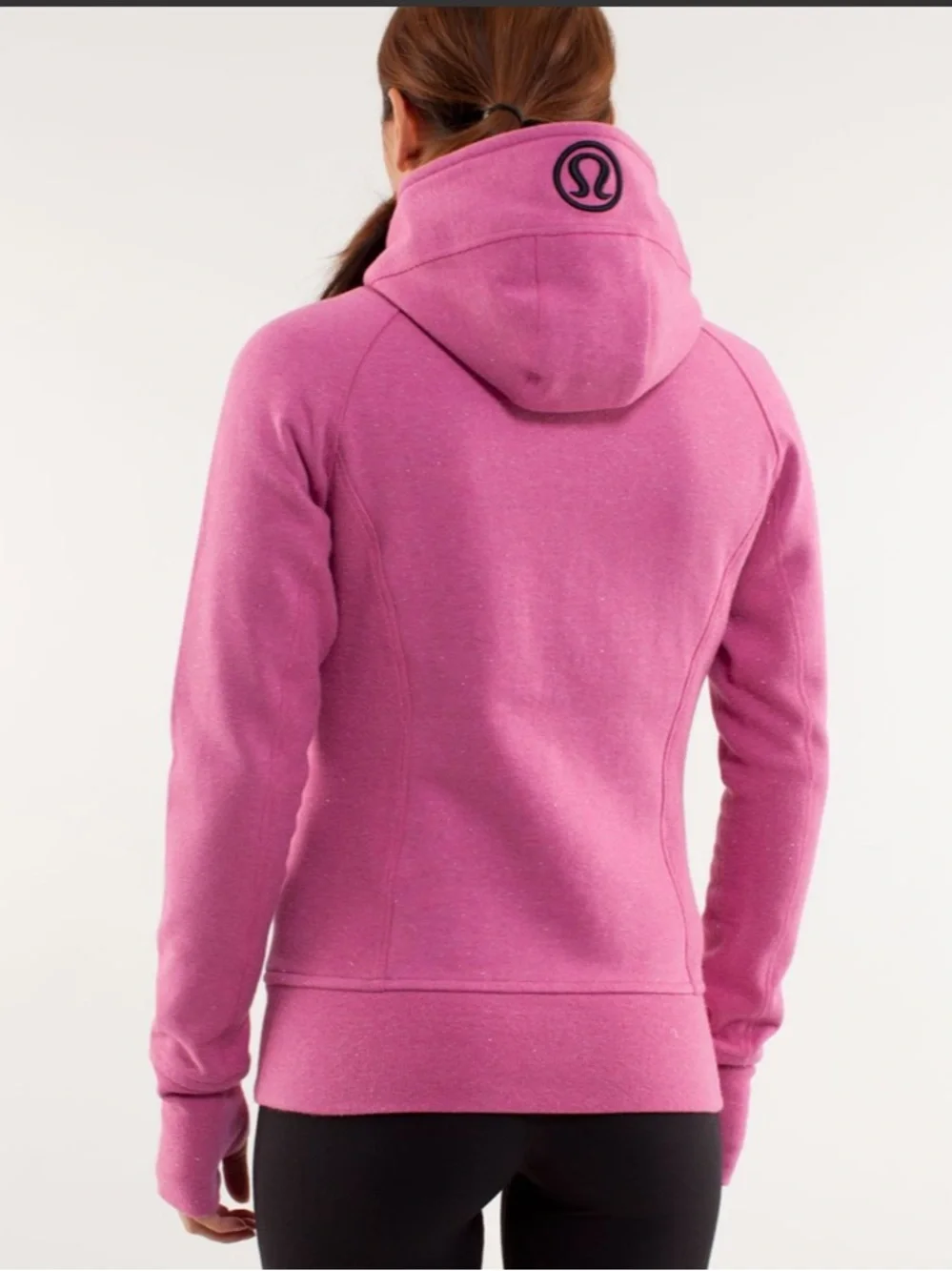 Lululemon Scuba Hoodie pink Sparkle - Picture 2 of 8